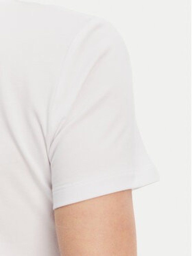 Fracomina T-Shirt FP25ST3002J449N5 Biały Slim Fit