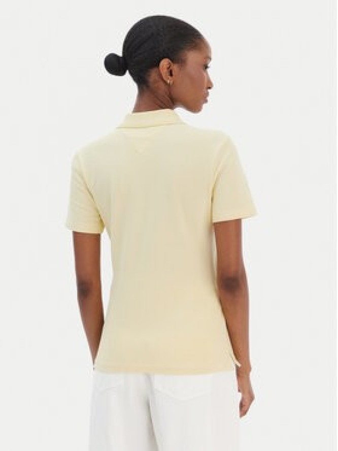 Tommy Hilfiger Polo 1985 WW0WW43225 Żółty Slim Fit