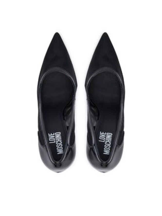 LOVE MOSCHINO Szpilki JA10439G0OIQ900A Czarny