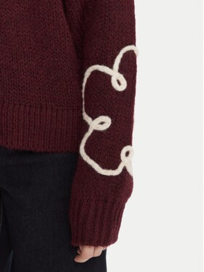 Vero Moda Golf Fatima 10335036 Fioletowy Regular Fit