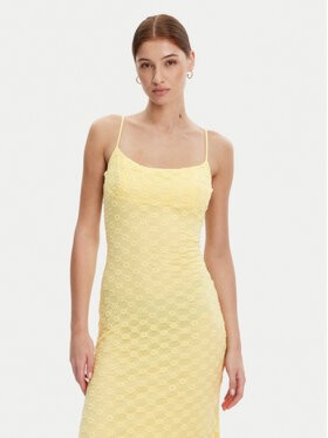 Bardot Sukienka koktajlowa 57998DB1 Żółty Regular Fit