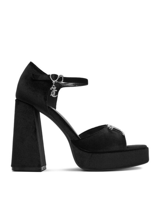 Juicy Couture Sandały EO-WSS21645-01 Czarny