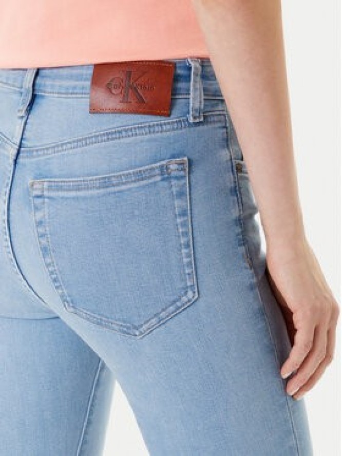 Calvin Klein Jeans Jeansy LV047C776G Niebieski Skinny Fit