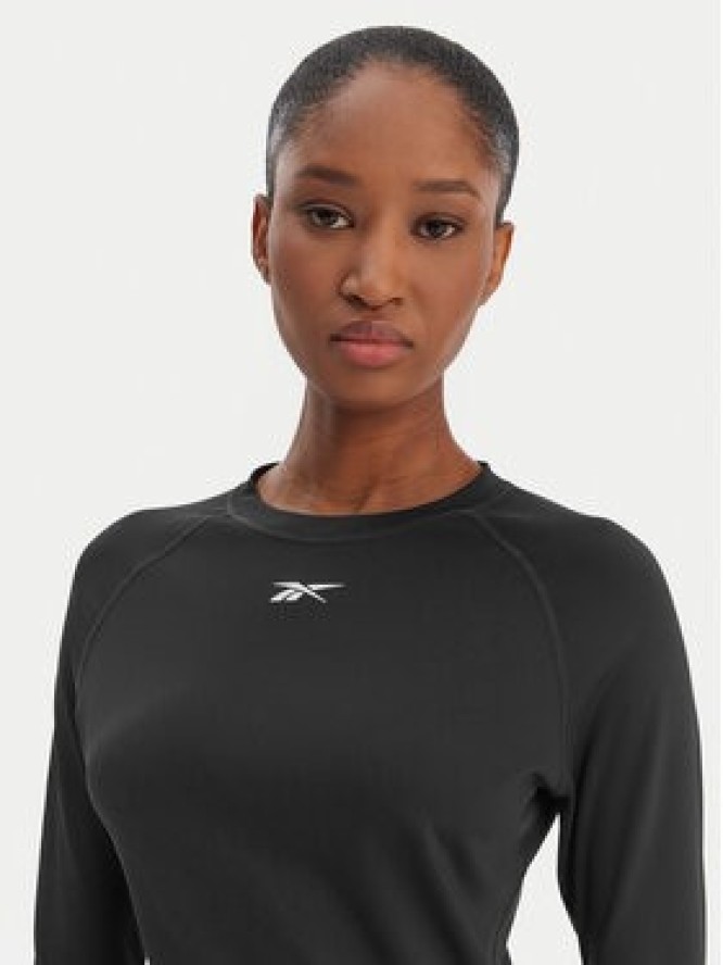 Reebok Koszulka techniczna RK25604CCW Czarny Slim Fit