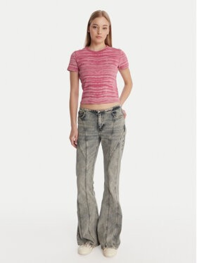 Guess T-Shirt W6RP42 KCTT1 Różowy Regular Fit