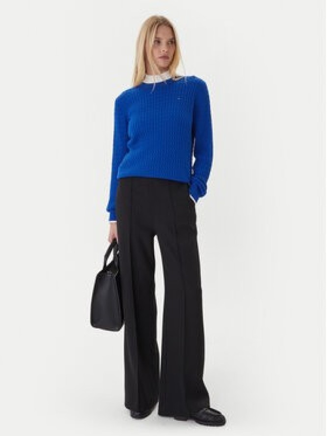 Tommy Hilfiger Sweter Fine WW0WW44993 Niebieski Regular Fit