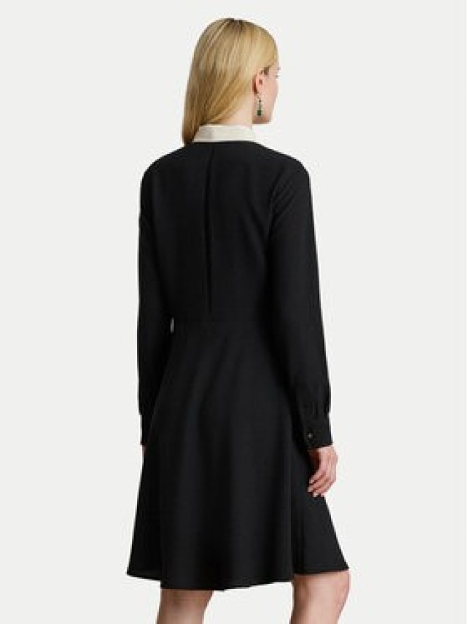 LAUREN RALPH LAUREN Sukienka codzienna 200979908001 Czarny Flare Fit