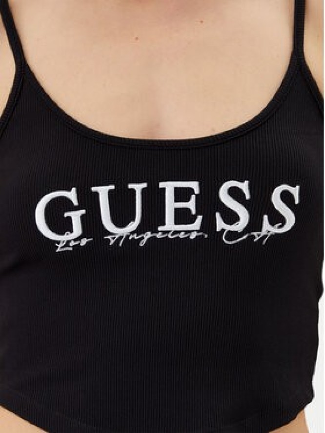 Guess Top V5GP16 K8RT2 Czarny Regular Fit