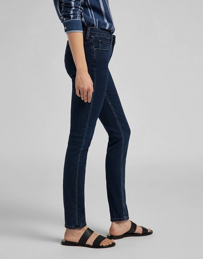 LEE SCARLETT DAMSKIE SPODNIE JEANSOWE DARK JONI L526PHWV 112111804