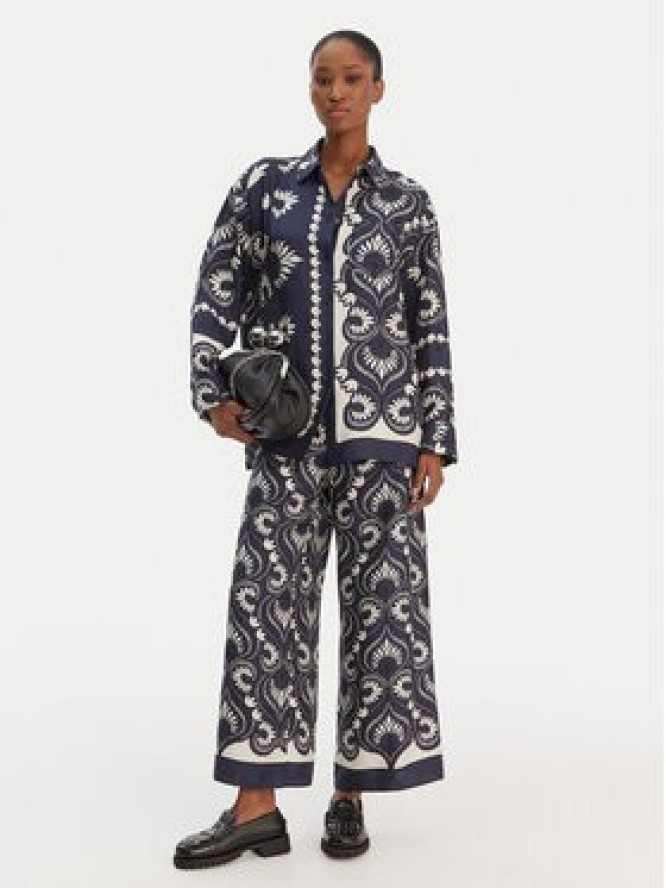 Weekend Max Mara Koszula Lastra 2615191011 Granatowy Relaxed Fit