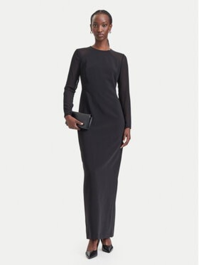 LAUREN RALPH LAUREN Sukienka wieczorowa 253P13856001 Czarny Regular Fit