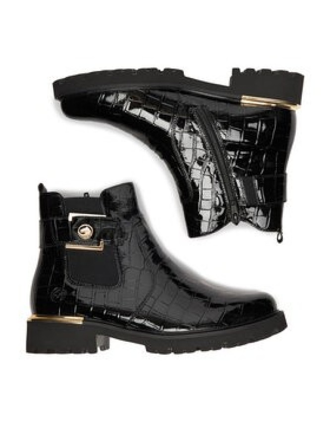 Remonte Botki D8684-03 Czarny