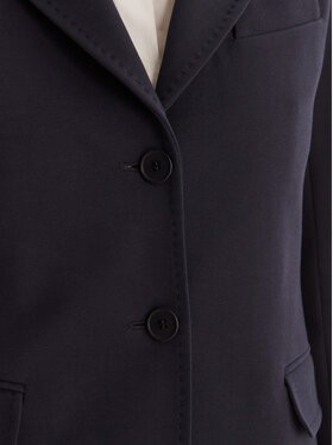 Weekend Max Mara Marynarka Ginnasta 2615911011 Granatowy Slim Fit