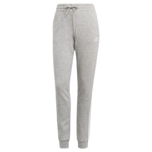 Długie Spodnie Dresowe Adidas Essentials French Terry 3 Stripes Szary