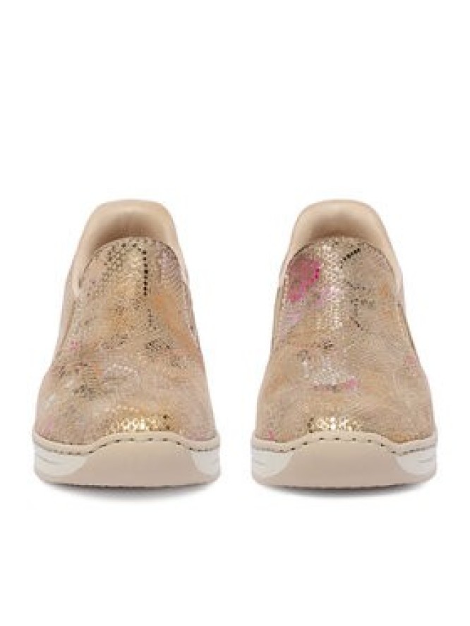 Rieker Półbuty 48761-90 Beżowy