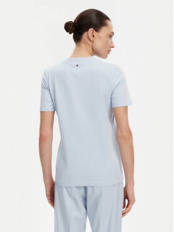 Tommy Hilfiger T-Shirt WW0WW45522 Niebieski Regular Fit