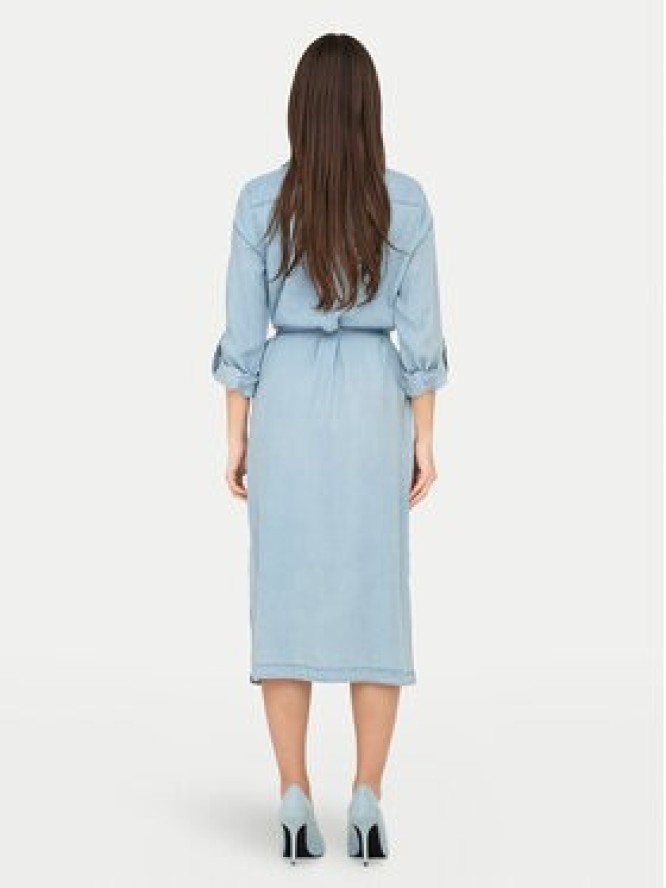 ONLY Sukienka koszulowa Charis 15337931 Niebieski Regular Fit