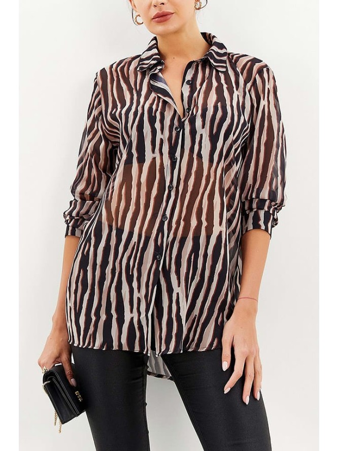 Milan Kiss Koszula w kolorze czarnym rozmiar: S