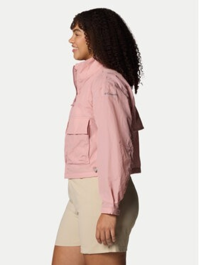 Columbia Kurtka przejściowa Paracutie™ Cropped Cargo Windbreaker 2116571 Czerwony Regular Fit