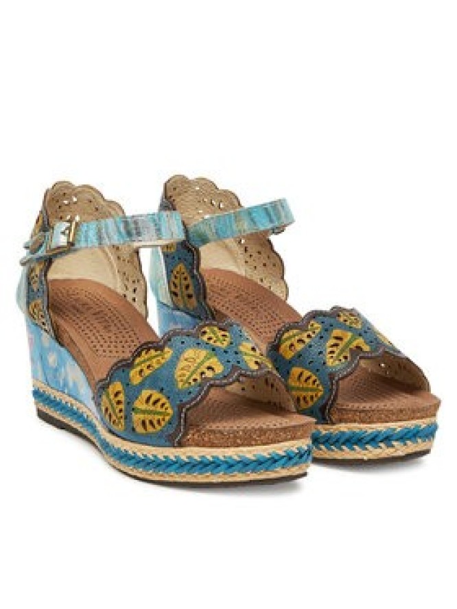 Laura Vita Espadryle Facyo 86 Kolorowy