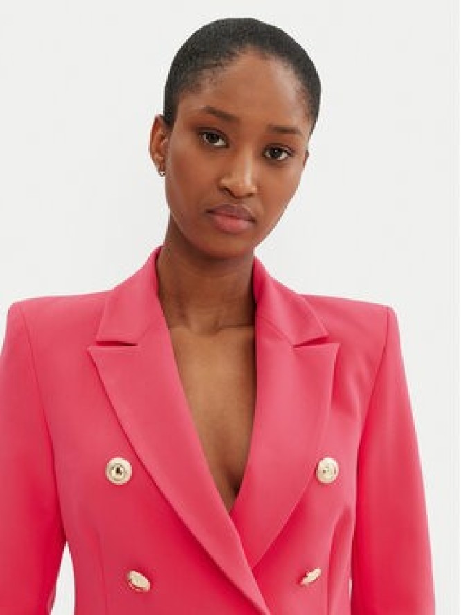 Rinascimento Marynarka CFC0122865003 Różowy Regular Fit