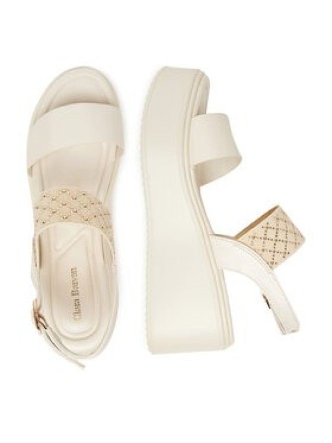 Clara Barson Sandały 3T8482-26 Écru