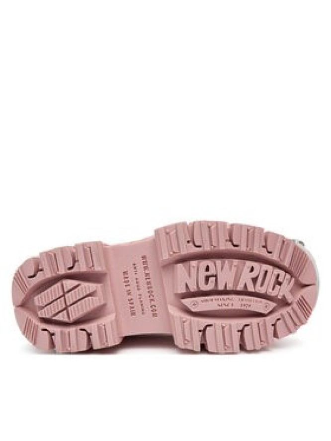 NEW ROCK Trzewiki M-WALL083C-C11 Różowy
