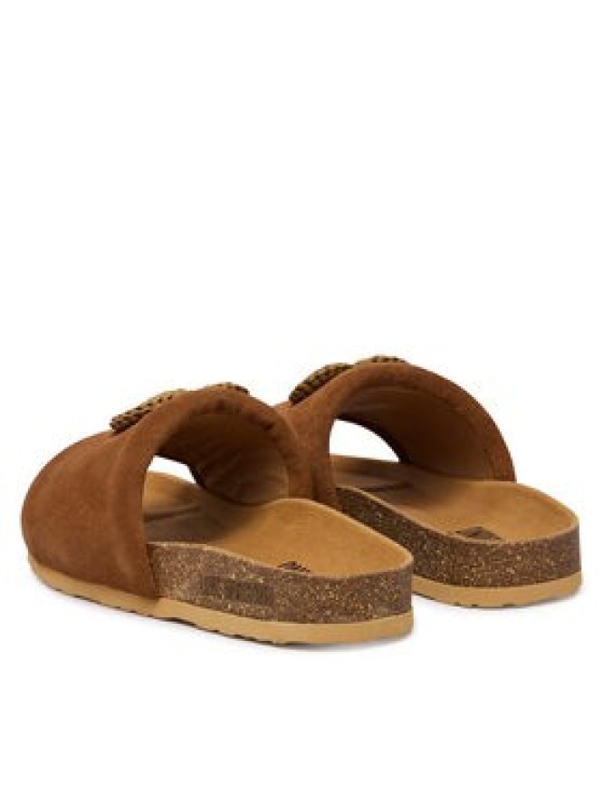 LOVE MOSCHINO Klapki JA28363G0OIG5200 Brązowy