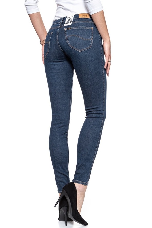 SPODNIE DAMSKIE LEE SCARLETT DARK STONE L526FROP 112111635