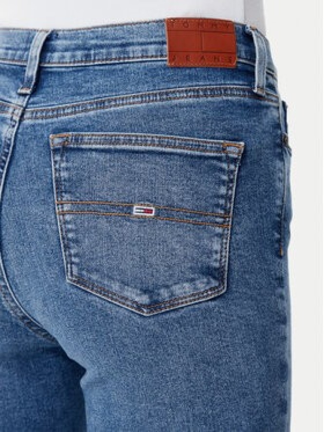 Tommy Jeans Jeansy Nora DW0DW20652 Niebieski Skinny Fit