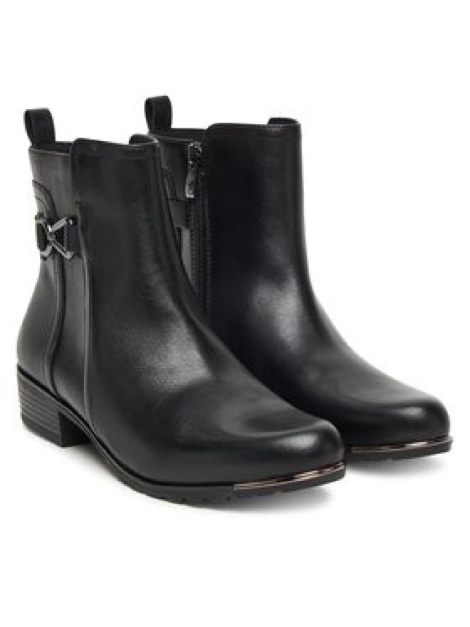Caprice Botki 9-25403-45 Czarny
