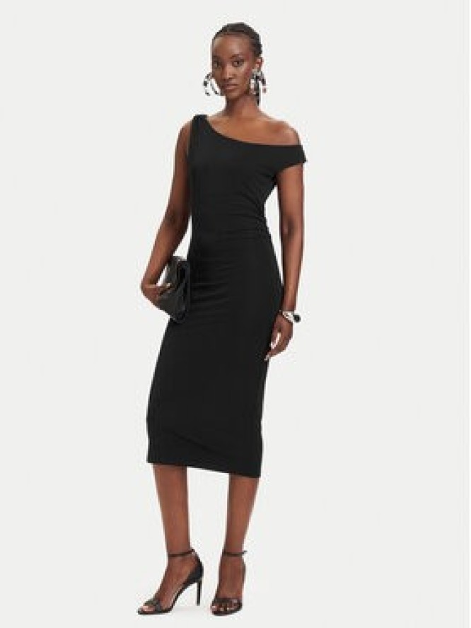 Patrizia Pepe Sukienka koktajlowa 2A3040/J333-K103 Czarny Regular Fit