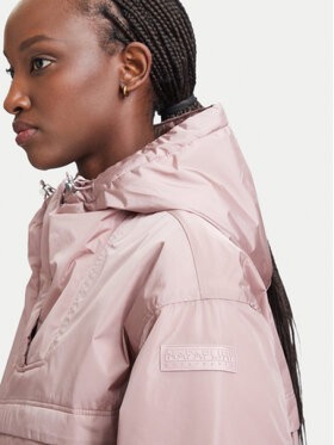 Napapijri Kurtka anorak Rainforest Optique W NP0A8AHAP241 Różowy jasny Oversize