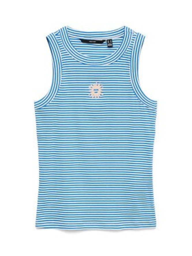Vero Moda Top Nira 10341982 Niebieski Slim Fit