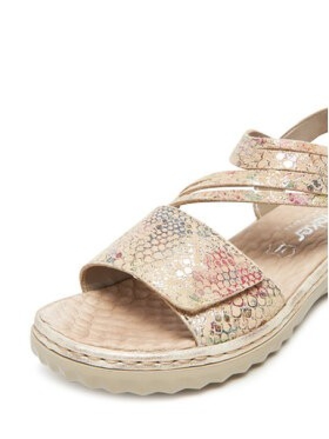 Rieker Sandały 60464-90 Beżowy