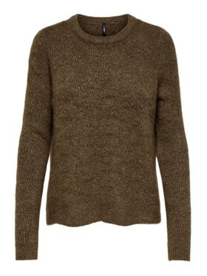 ONLY Sweter 15234745 Brązowy Regular Fit