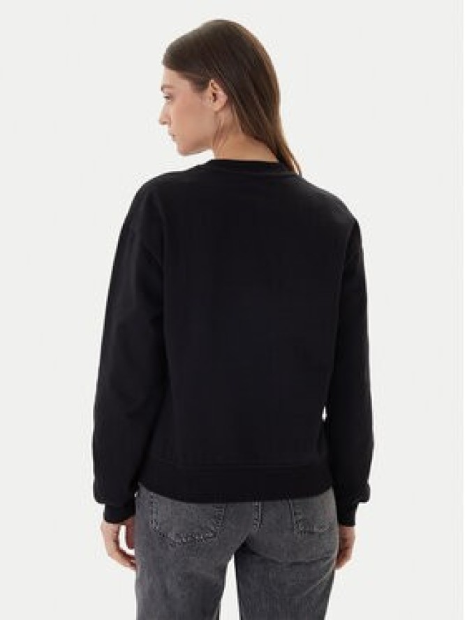 Calvin Klein Jeans Bluza Foil Monologo LV047E825G Czarny Regular Fit