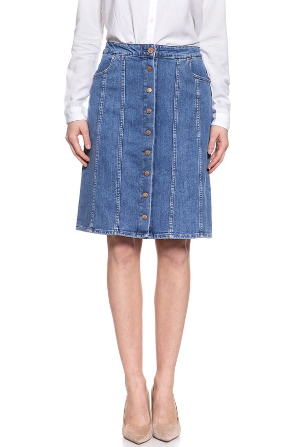 SPÓDNICA JEANSOWA LEE 70S SKIRT WILLIAMSBURG L38LAPZN