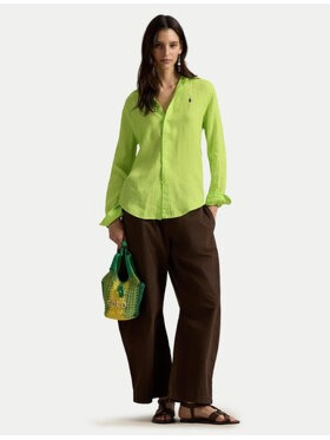 Polo Ralph Lauren Koszula 211970730509 Zielony Classic Fit