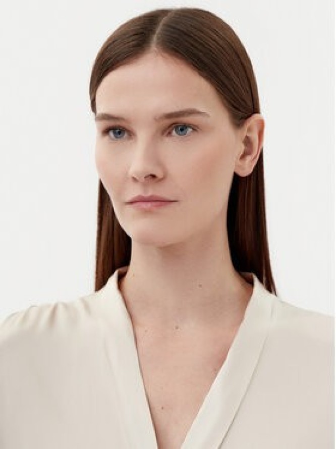 Motivi Bluzka 2732W000635N Écru Relaxed Fit