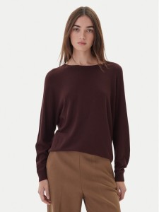 Kontatto Sweter 3M0820C Brązowy Regular Fit