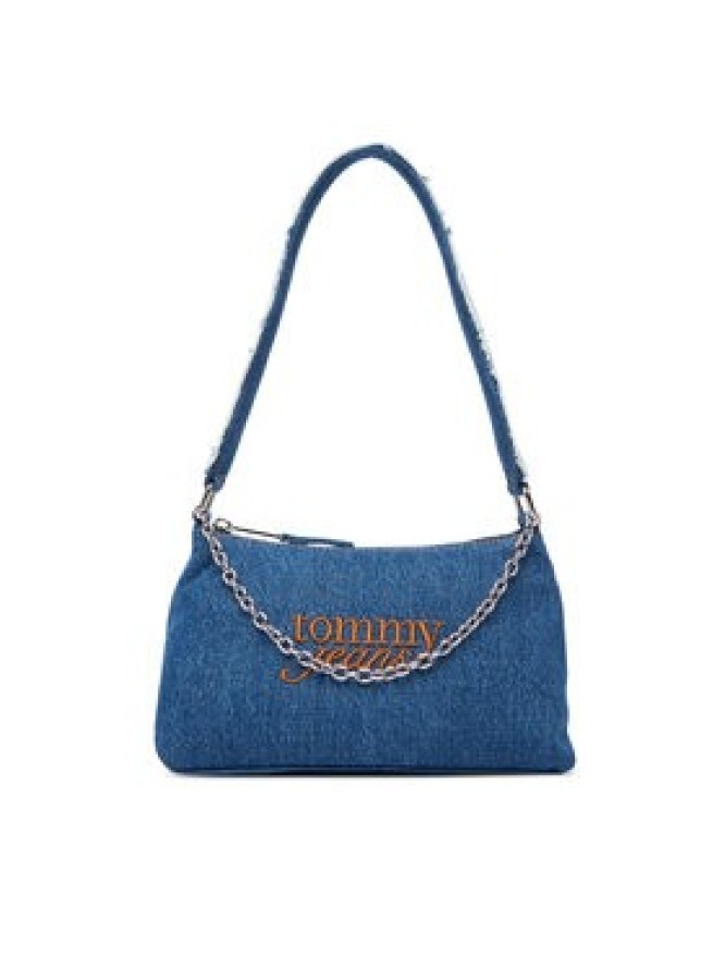 Tommy Jeans Torebka Tjw Cool Denim Shoulder Bag AW0AW18575 Niebieski