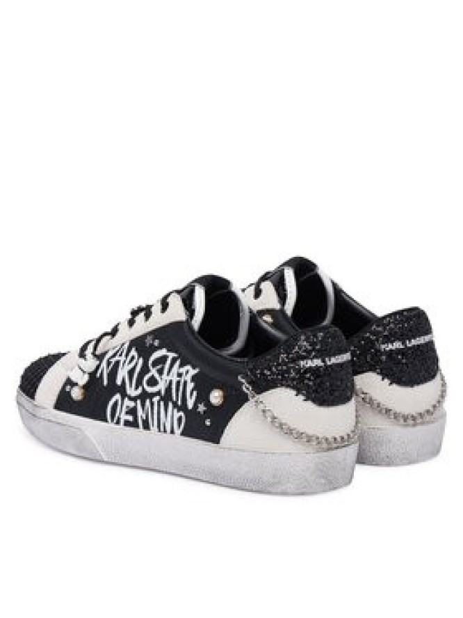 KARL LAGERFELD Sneakersy KL60116S Czarny