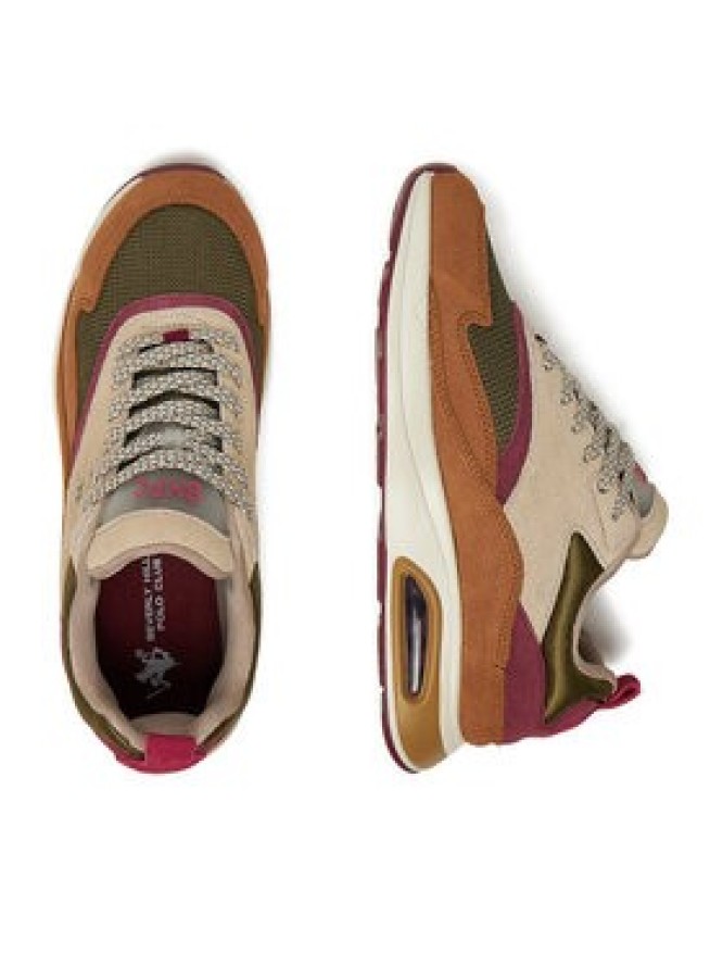 Beverly Hills Polo Club Sneakersy EO-L240061 Beżowy