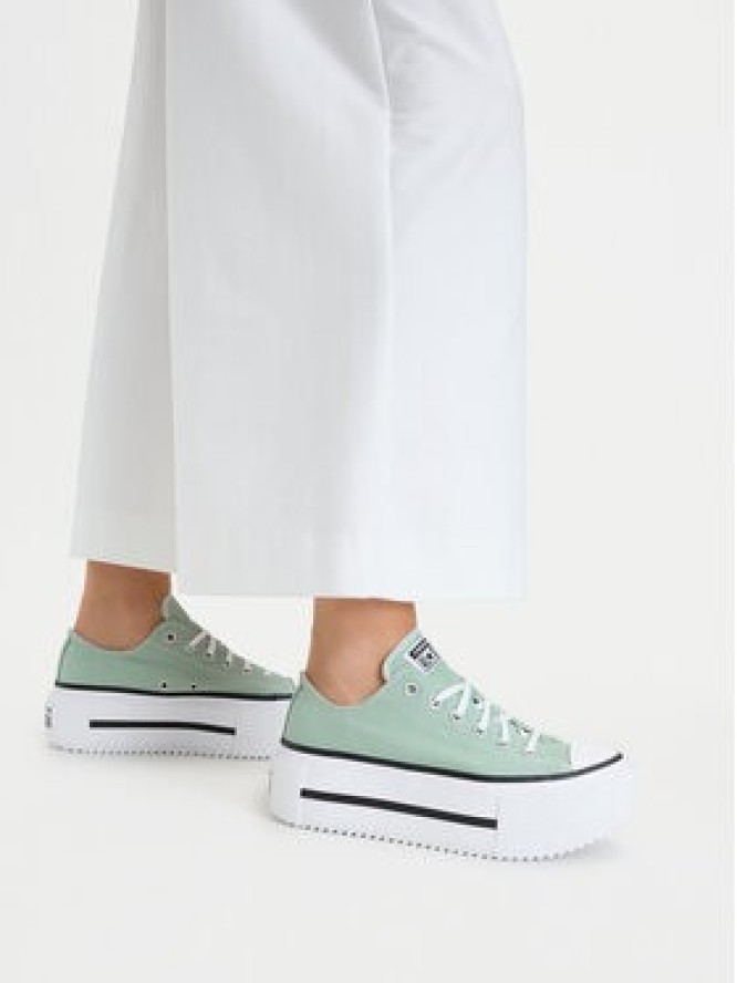 Converse Trampki Ctas Lift Double Stack A18862C Zielony