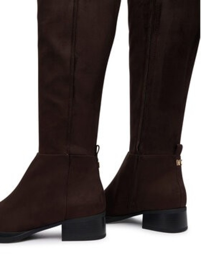 MICHAEL Michael Kors Kozaki Lex Boot 40F6LXMB1S Brązowy ciemny