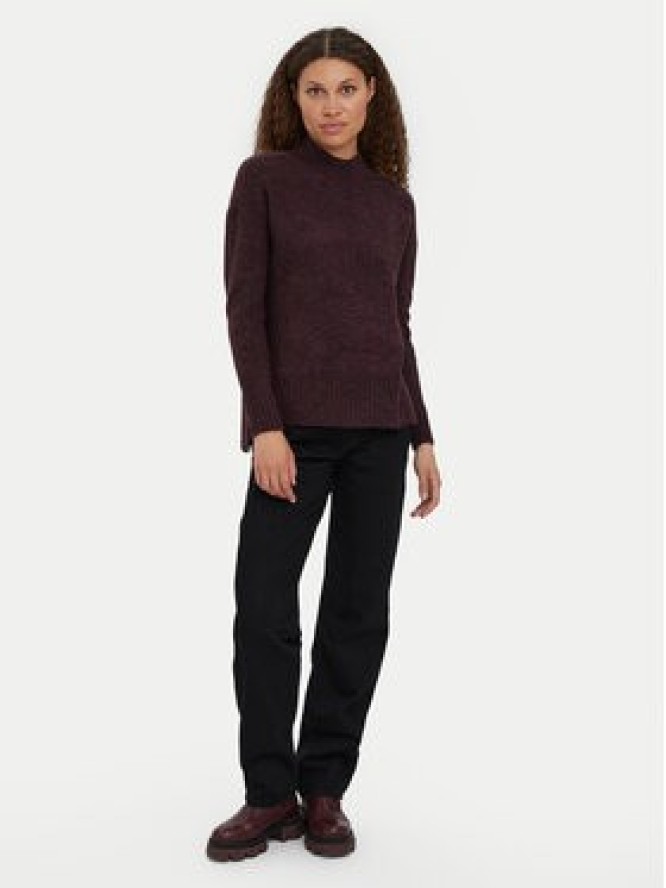 Vero Moda Sweter 10269229 Fioletowy Loose Fit