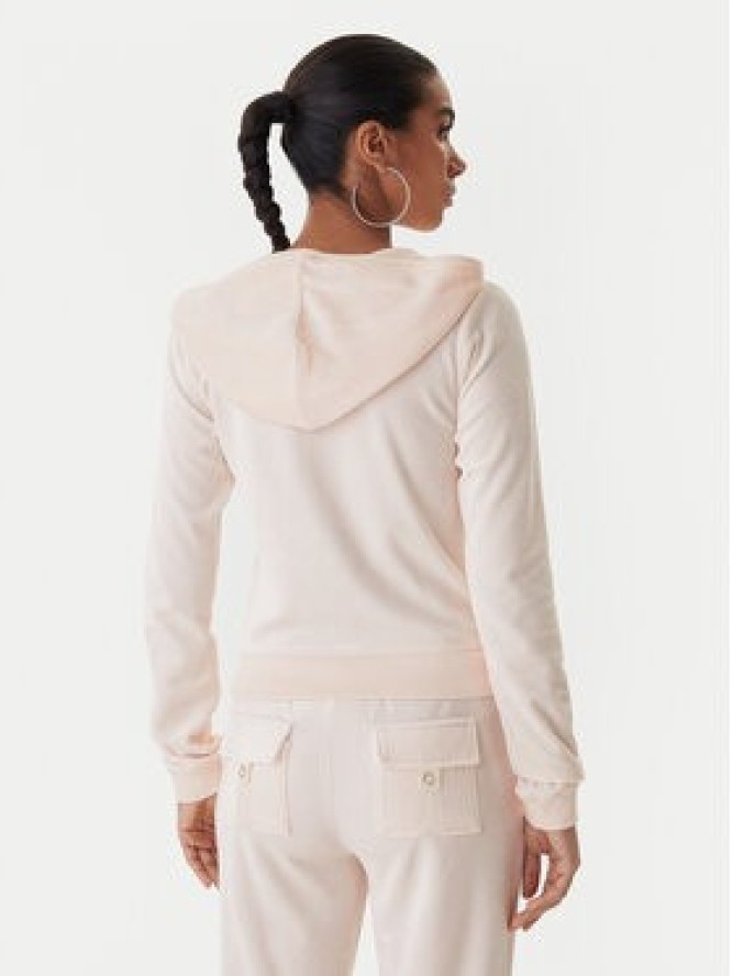 Juicy Couture Bluza Robyn JCSEBJ007G Różowy Slim Fit