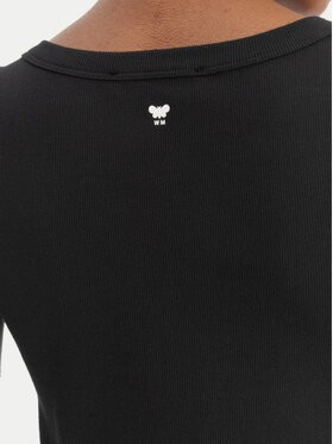 Weekend Max Mara Top Multic 2615941012 Czarny Regular Fit