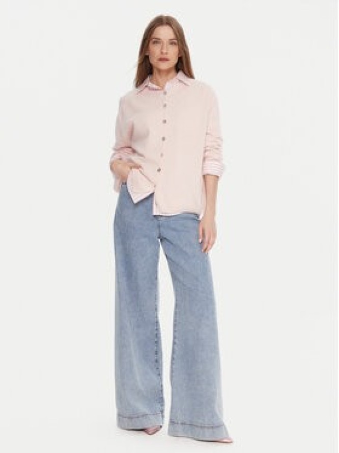 Kontatto Kardigan 3M0978C Różowy Relaxed Fit